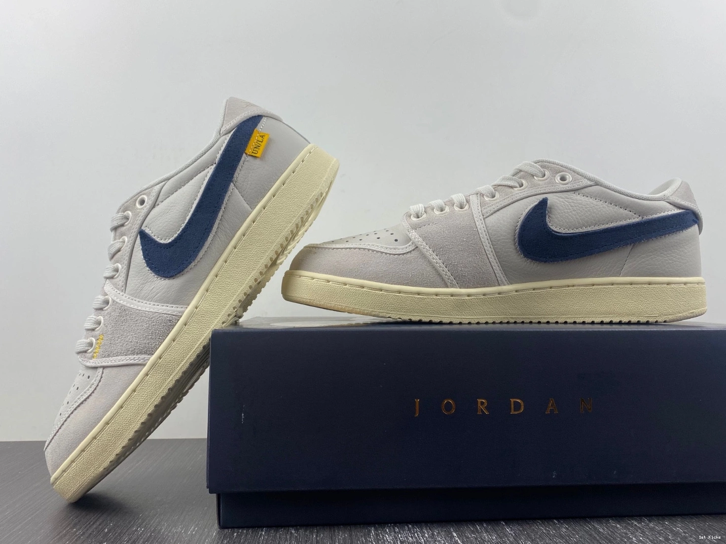 Union AJKO 1 Leather Retro Jordan Sail DZ4864-100 Low SP 0217